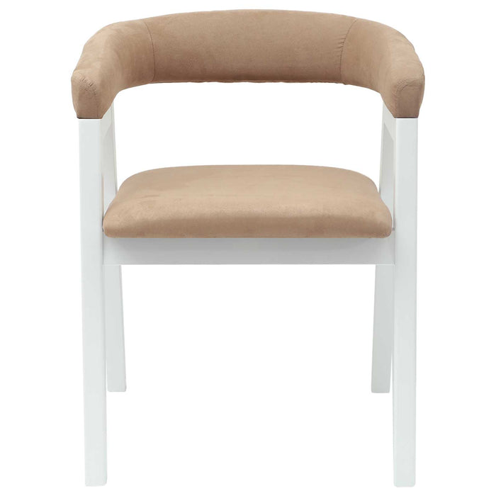 Scaune de dining 2 pcs Alb 54 x 57 x 73 cm - WALTI WALTI