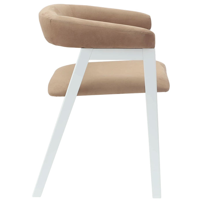 Scaune de dining 2 pcs Alb 54 x 57 x 73 cm - WALTI WALTI