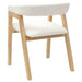 Scaune de dining 2 pcs natural 54 x 57 x 73 cm - WALTI WALTI