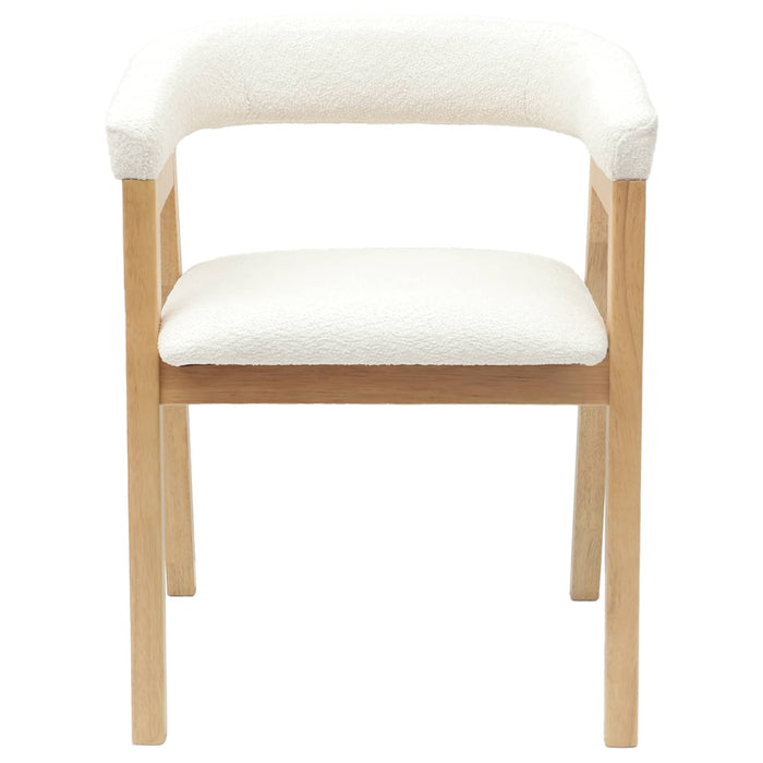 Scaune de dining 2 pcs natural 54 x 57 x 73 cm - WALTI WALTI