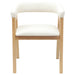 Scaune de dining 2 pcs natural 54 x 57 x 73 cm - WALTI WALTI