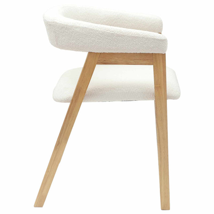 Scaune de dining 2 pcs natural 54 x 57 x 73 cm - WALTI WALTI