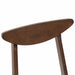 Scaune de dining 2 pcs Maro deschis 42 x 47.5 x 81 cm - WALTI WALTI