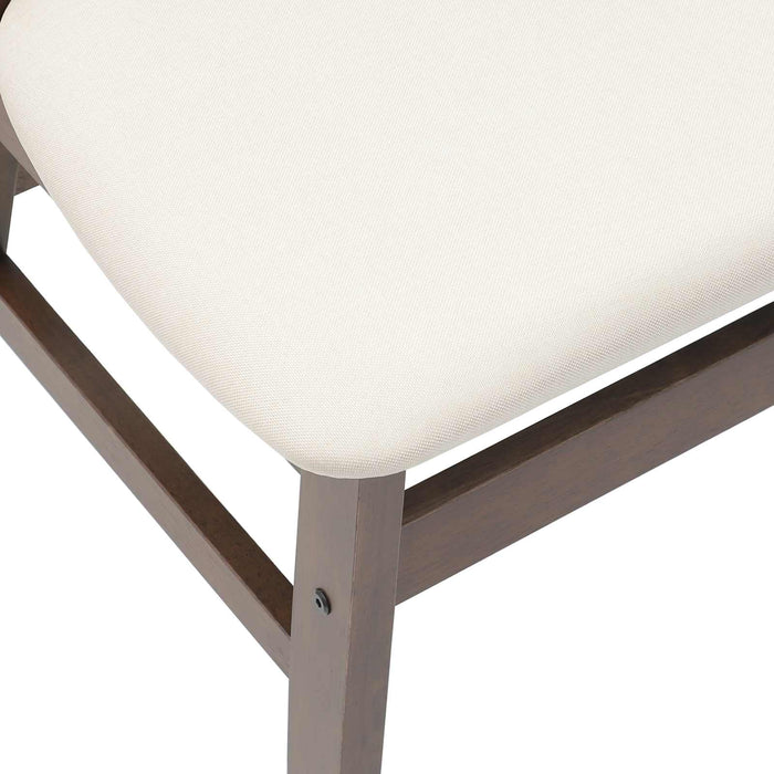 Scaune de dining 2 pcs Maro deschis 42 x 47.5 x 81 cm - WALTI WALTI
