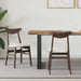 Scaune de dining 2 pcs Maro deschis 42 x 47.5 x 81 cm - WALTI WALTI