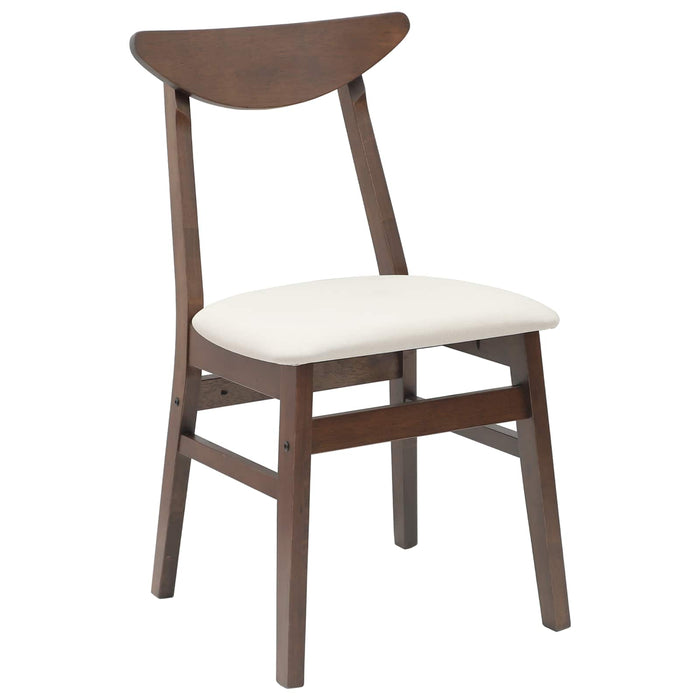 Scaune de dining 2 pcs Maro deschis 42 x 47.5 x 81 cm - WALTI WALTI