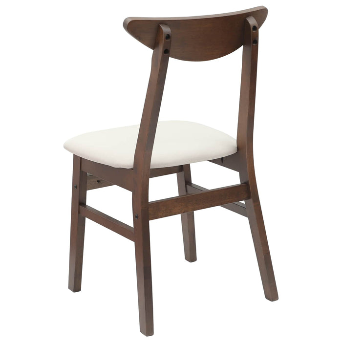Scaune de dining 2 pcs Maro deschis 42 x 47.5 x 81 cm - WALTI WALTI