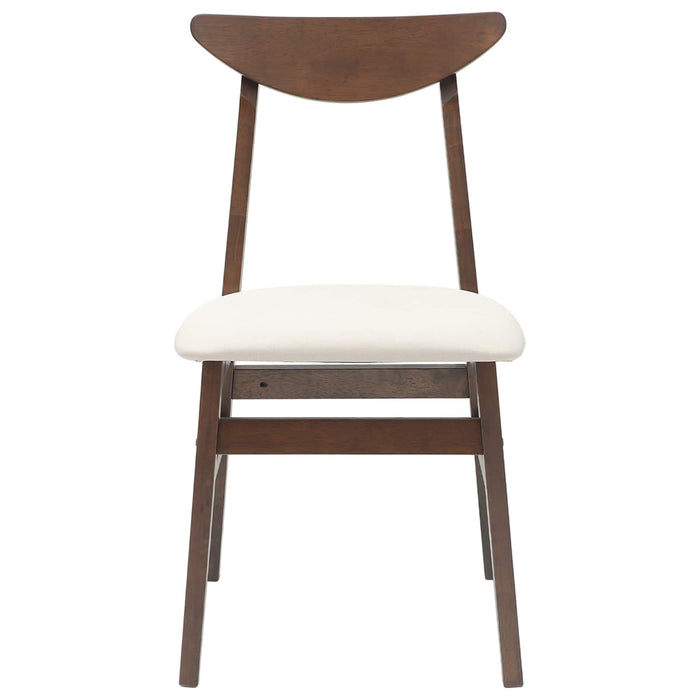 Scaune de dining 2 pcs Maro deschis 42 x 47.5 x 81 cm - WALTI WALTI