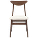 Scaune de dining 2 pcs Maro deschis 42 x 47.5 x 81 cm - WALTI WALTI