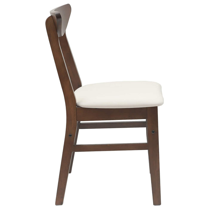 Scaune de dining 2 pcs Maro deschis 42 x 47.5 x 81 cm - WALTI WALTI