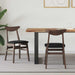 Scaune de dining 2 pcs Maro deschis 42 x 47.5 x 81 cm - WALTI WALTI