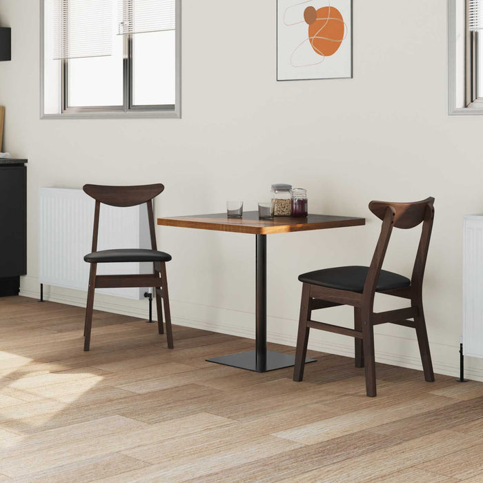 Scaune de dining 2 pcs Maro deschis 42 x 47.5 x 81 cm - WALTI WALTI