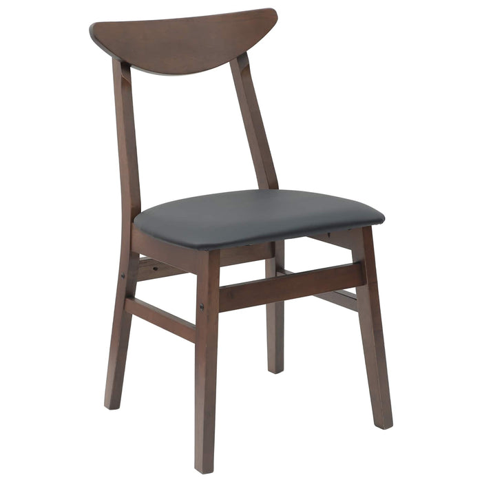 Scaune de dining 2 pcs Maro deschis 42 x 47.5 x 81 cm - WALTI WALTI