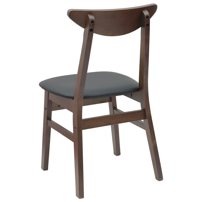 Scaune de dining 2 pcs Maro deschis 42 x 47.5 x 81 cm - WALTI WALTI