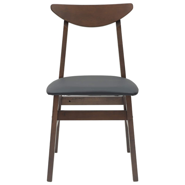 Scaune de dining 2 pcs Maro deschis 42 x 47.5 x 81 cm - WALTI WALTI