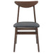Scaune de dining 2 pcs Maro deschis 42 x 47.5 x 81 cm - WALTI WALTI