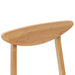 Scaune de dining 2 pcs natural 42 x 47.5 x 81 cm - WALTI WALTI