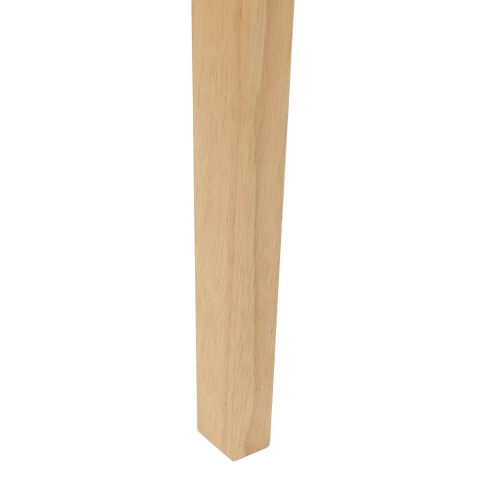 Scaune de dining 2 pcs natural 42 x 47.5 x 81 cm - WALTI WALTI