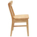 Scaune de dining 2 pcs natural 42 x 47.5 x 81 cm - WALTI WALTI