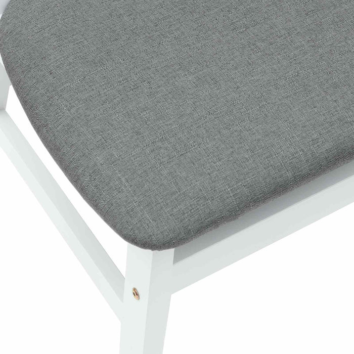 Scaune de dining 2 pcs Alb 42 x 47.5 x 81 cm - WALTI WALTI