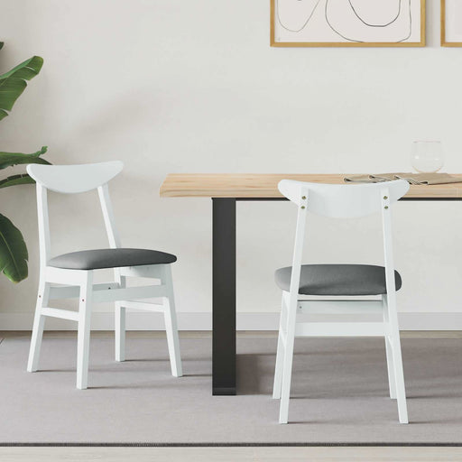 Scaune de dining 2 pcs Alb 42 x 47.5 x 81 cm - WALTI WALTI