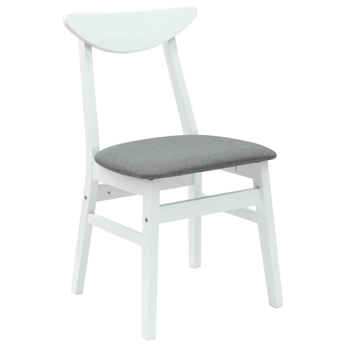 Scaune de dining 2 pcs Alb 42 x 47.5 x 81 cm - WALTI WALTI