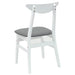 Scaune de dining 2 pcs Alb 42 x 47.5 x 81 cm - WALTI WALTI