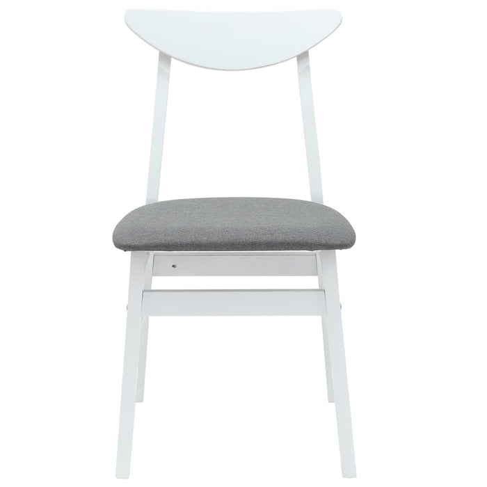 Scaune de dining 2 pcs Alb 42 x 47.5 x 81 cm - WALTI WALTI