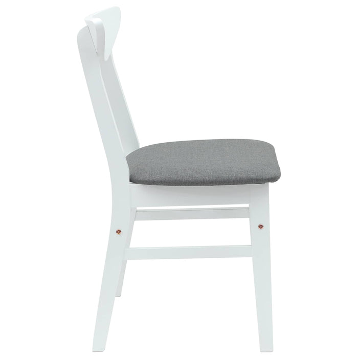 Scaune de dining 2 pcs Alb 42 x 47.5 x 81 cm - WALTI WALTI