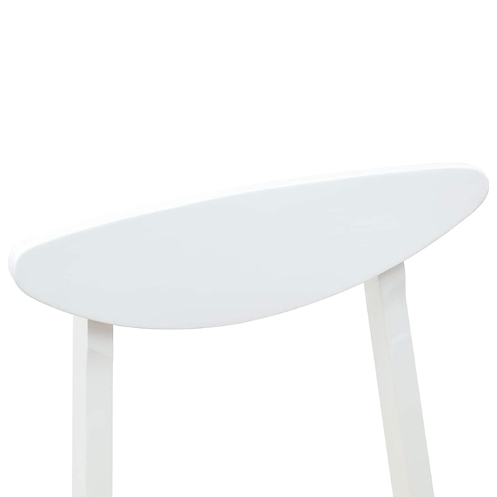 Scaune de dining 2 pcs Alb 42 x 47.5 x 81 cm - WALTI WALTI