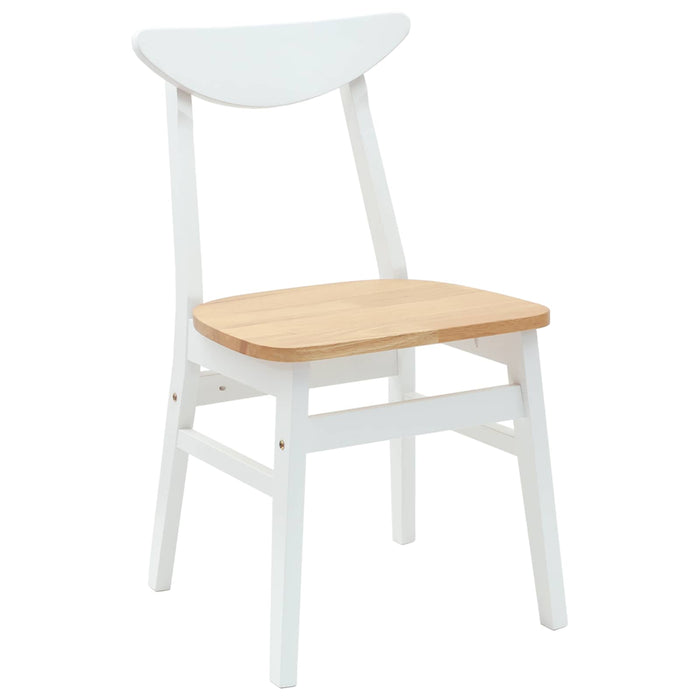 Scaune de dining 2 pcs Alb 42 x 47.5 x 81 cm - WALTI WALTI