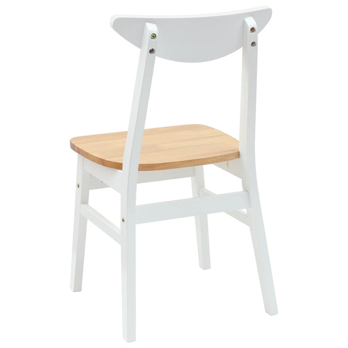 Scaune de dining 2 pcs Alb 42 x 47.5 x 81 cm - WALTI WALTI