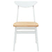 Scaune de dining 2 pcs Alb 42 x 47.5 x 81 cm - WALTI WALTI