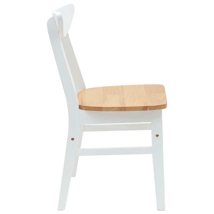 Scaune de dining 2 pcs Alb 42 x 47.5 x 81 cm - WALTI WALTI
