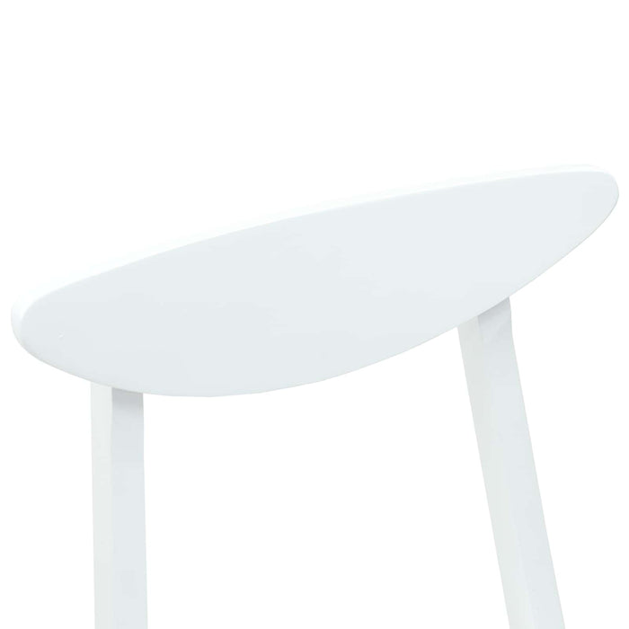 Scaune de dining 2 pcs Alb 42 x 47.5 x 81 cm - WALTI WALTI
