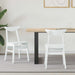 Scaune de dining 2 pcs Alb 42 x 47.5 x 81 cm - WALTI WALTI