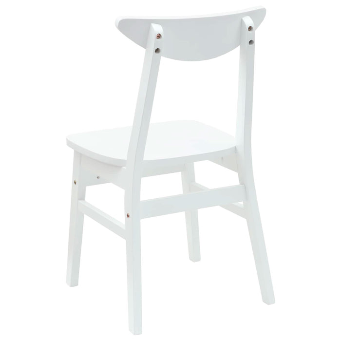 Scaune de dining 2 pcs Alb 42 x 47.5 x 81 cm - WALTI WALTI