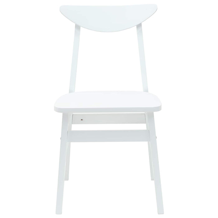 Scaune de dining 2 pcs Alb 42 x 47.5 x 81 cm - WALTI WALTI