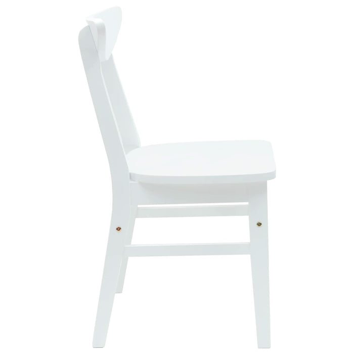 Scaune de dining 2 pcs Alb 42 x 47.5 x 81 cm - WALTI WALTI