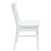 Scaune de dining 2 pcs Alb 42 x 47.5 x 81 cm - WALTI WALTI