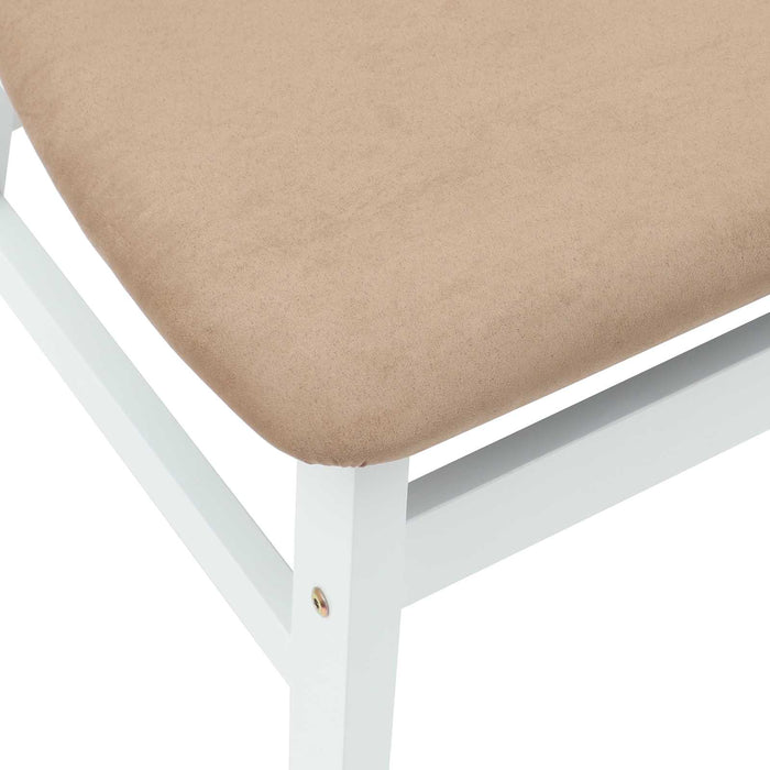 Scaune de dining 2 pcs Alb 42 x 47.5 x 81 cm - WALTI WALTI
