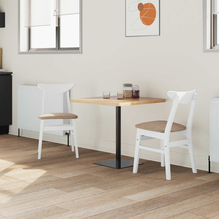 Scaune de dining 2 pcs Alb 42 x 47.5 x 81 cm - WALTI WALTI