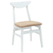 Scaune de dining 2 pcs Alb 42 x 47.5 x 81 cm - WALTI WALTI