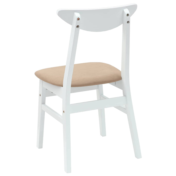 Scaune de dining 2 pcs Alb 42 x 47.5 x 81 cm - WALTI WALTI
