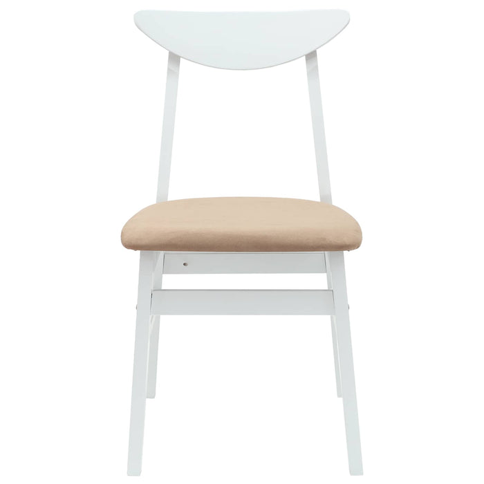Scaune de dining 2 pcs Alb 42 x 47.5 x 81 cm - WALTI WALTI
