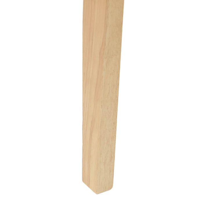 Scaune de dining 2 pcs natural 42 x 47.5 x 81 cm - WALTI WALTI