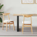 Scaune de dining 2 pcs natural 42 x 47.5 x 81 cm - WALTI WALTI
