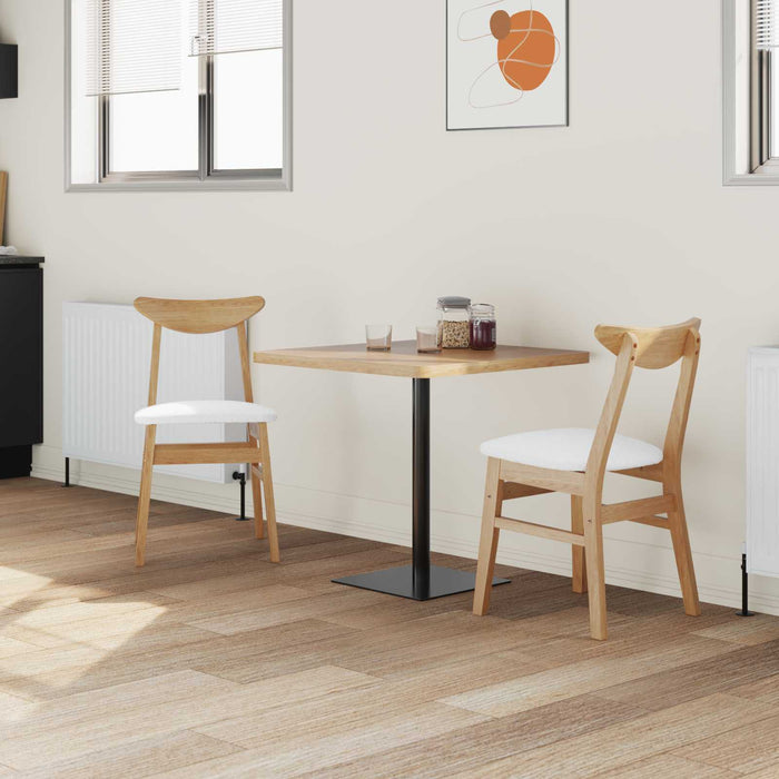 Scaune de dining 2 pcs natural 42 x 47.5 x 81 cm - WALTI WALTI