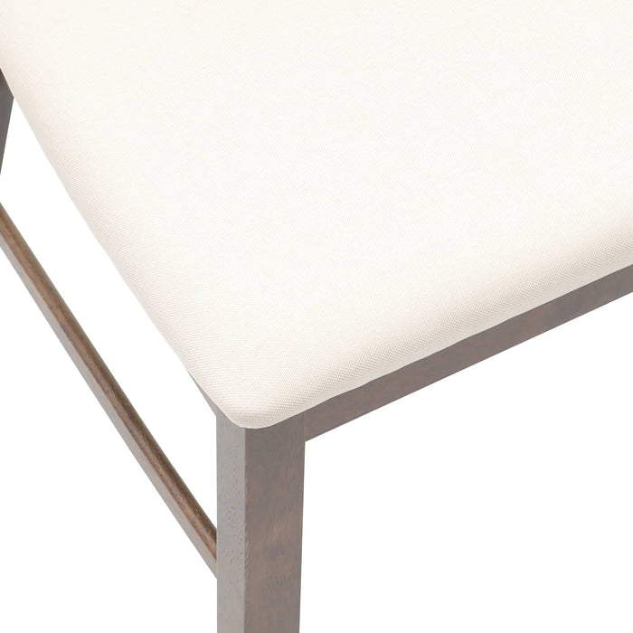 Scaune de dining 2 pcs Maro deschis 43 x 54 x 89 cm - WALTI WALTI