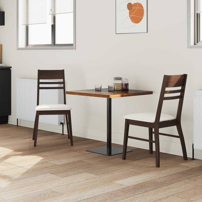 Scaune de dining 2 pcs Maro deschis 43 x 54 x 89 cm - WALTI WALTI